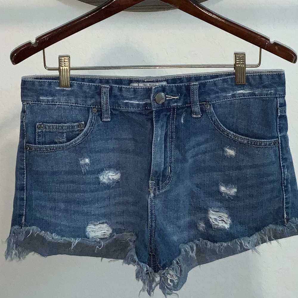 Free People Jean Shorts!